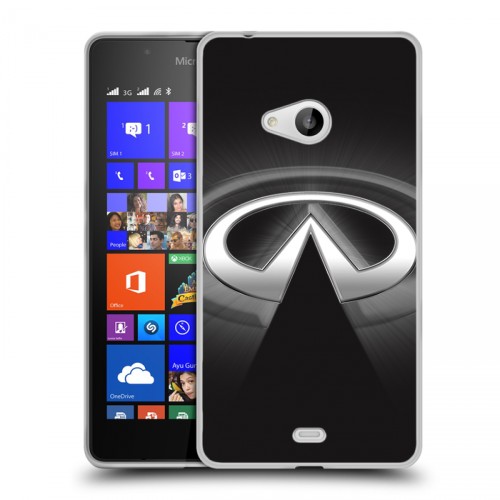 Дизайнерский пластиковый чехол для Microsoft Lumia 540 Infiniti