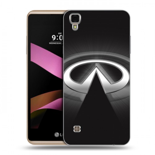 Дизайнерский пластиковый чехол для LG X Style Infiniti