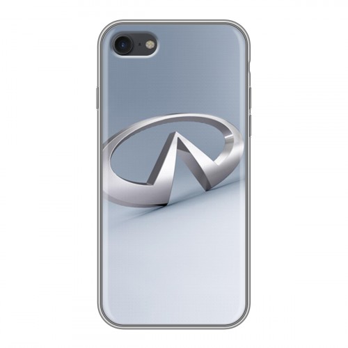Дизайнерский силиконовый чехол для Iphone 7 Infiniti