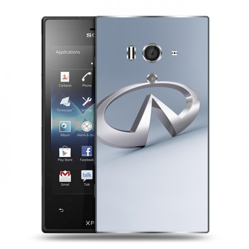 Дизайнерский пластиковый чехол для Sony Xperia acro S Infiniti