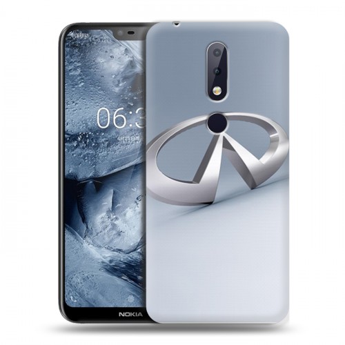 Дизайнерский пластиковый чехол для Nokia 6.1 Plus Infiniti