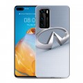 Дизайнерский силиконовый с усиленными углами чехол для Huawei P40 Infiniti