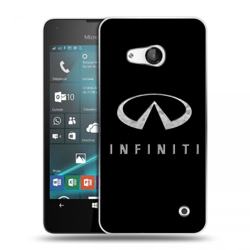 Дизайнерский пластиковый чехол для Microsoft Lumia 550 Infiniti