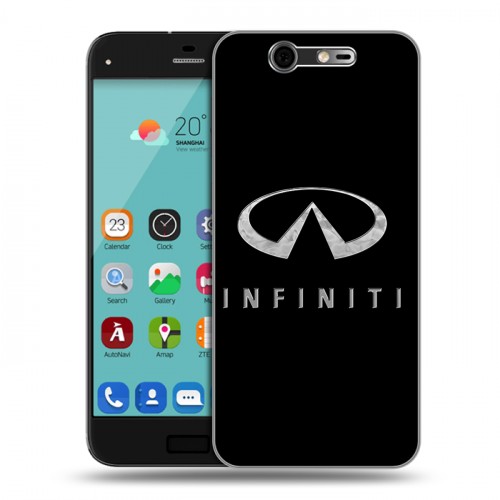 Дизайнерский силиконовый чехол для ZTE Blade S7 Infiniti