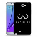 Дизайнерский пластиковый чехол для Samsung Galaxy Note 2 Infiniti