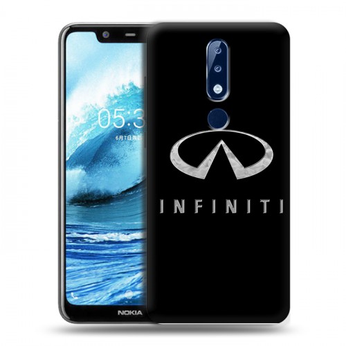 Дизайнерский силиконовый чехол для Nokia 5.1 Plus Infiniti