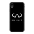 Дизайнерский пластиковый чехол для Iphone Xr Infiniti