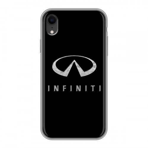 Дизайнерский пластиковый чехол для Iphone Xr Infiniti