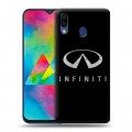 Дизайнерский силиконовый чехол для Samsung Galaxy M20 Infiniti