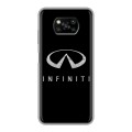 Дизайнерский силиконовый с усиленными углами чехол для Xiaomi Poco X3 Infiniti