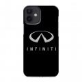 Дизайнерский пластиковый чехол для Iphone 12 Mini Infiniti