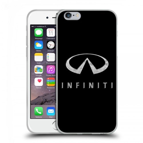 Дизайнерский пластиковый чехол для Iphone 6/6s Infiniti
