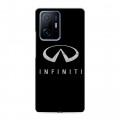 Дизайнерский силиконовый с усиленными углами чехол для Xiaomi 11T Infiniti