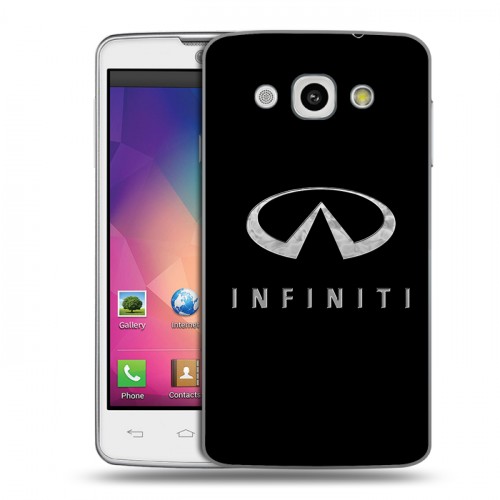 Дизайнерский пластиковый чехол для LG L60 Infiniti