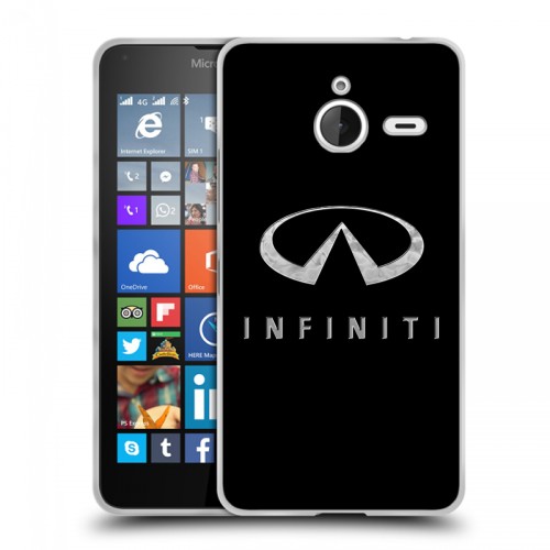 Дизайнерский пластиковый чехол для Microsoft Lumia 640 XL Infiniti