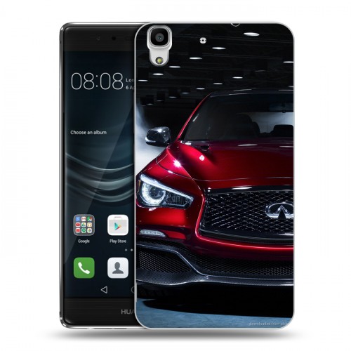 Дизайнерский пластиковый чехол для Huawei Y6II Infiniti