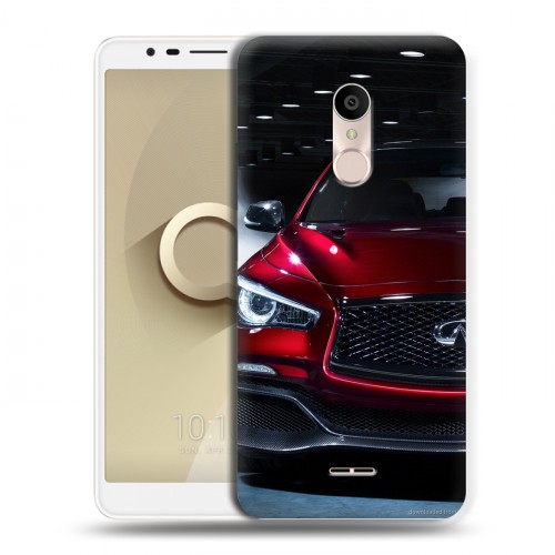 Дизайнерский силиконовый чехол для Alcatel 3C Infiniti