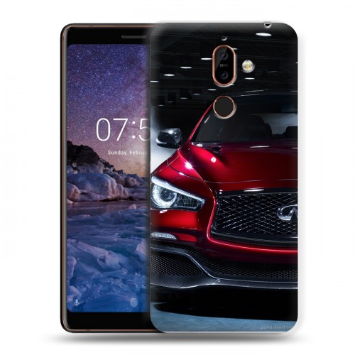 Дизайнерский пластиковый чехол для Nokia 7 Plus Infiniti