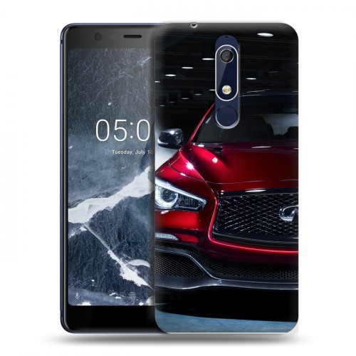 Дизайнерский пластиковый чехол для Nokia 5.1 Infiniti