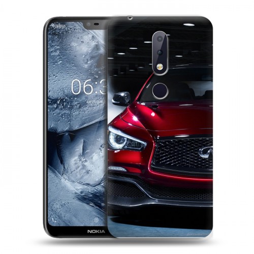 Дизайнерский пластиковый чехол для Nokia 6.1 Plus Infiniti