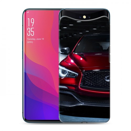 Дизайнерский силиконовый чехол для OPPO Find X Infiniti