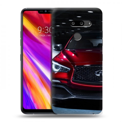 Дизайнерский пластиковый чехол для LG G8 ThinQ Infiniti