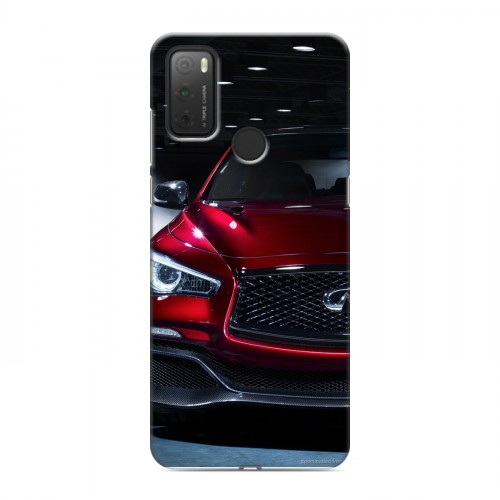 Дизайнерский силиконовый чехол для Alcatel 3L (2021) Infiniti