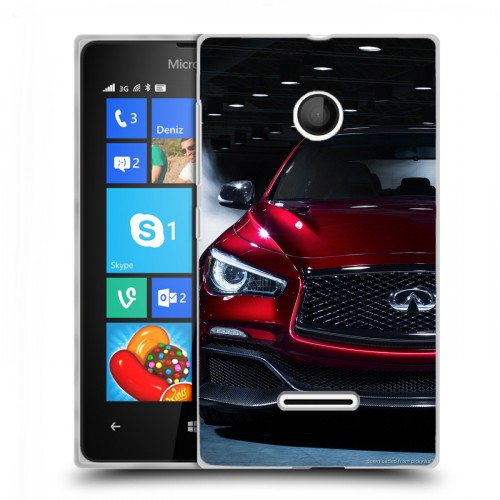 Дизайнерский пластиковый чехол для Microsoft Lumia 435 Infiniti