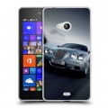 Дизайнерский пластиковый чехол для Microsoft Lumia 540 Jaguar