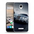 Дизайнерский силиконовый чехол для Micromax Canvas Spark Jaguar