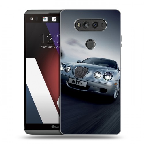 Дизайнерский пластиковый чехол для LG V20 Jaguar