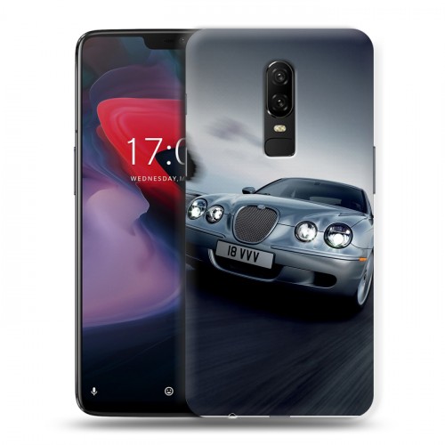 Дизайнерский пластиковый чехол для OnePlus 6 Jaguar