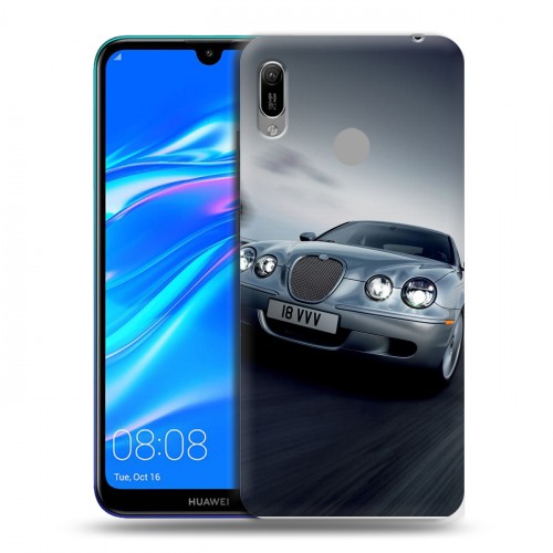 Дизайнерский пластиковый чехол для Huawei Y6 (2019) Jaguar