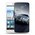 Дизайнерский пластиковый чехол для Huawei Ascend D2 Jaguar