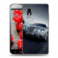 Дизайнерский пластиковый чехол для LG Optimus G Jaguar