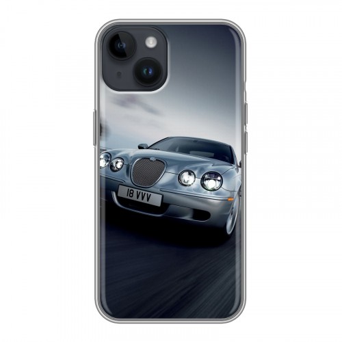 Дизайнерский пластиковый чехол для Iphone 14 Jaguar