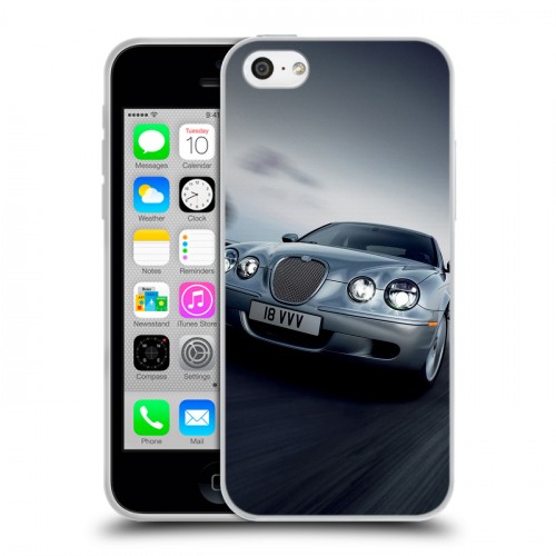 Дизайнерский пластиковый чехол для Iphone 5c Jaguar