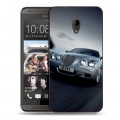 Дизайнерский пластиковый чехол для HTC Desire 700 Jaguar