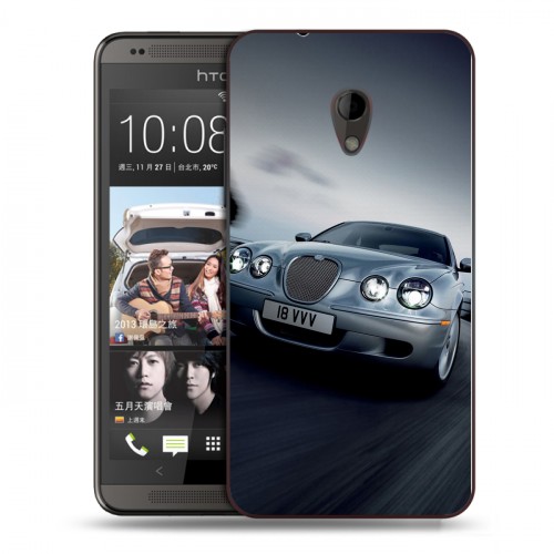 Дизайнерский пластиковый чехол для HTC Desire 700 Jaguar