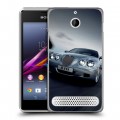 Дизайнерский силиконовый чехол для Sony Xperia E1 Jaguar