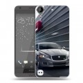 Дизайнерский пластиковый чехол для HTC Desire 530 Jaguar