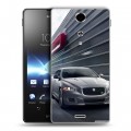 Дизайнерский пластиковый чехол для Sony Xperia TX Jaguar