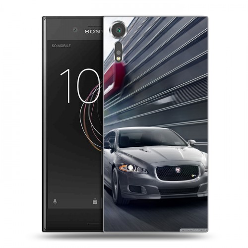 Дизайнерский пластиковый чехол для Sony Xperia XZs Jaguar