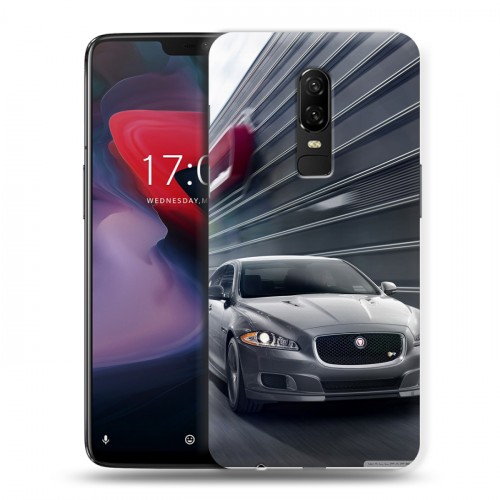 Дизайнерский пластиковый чехол для OnePlus 6 Jaguar