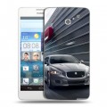 Дизайнерский пластиковый чехол для Huawei Ascend D2 Jaguar