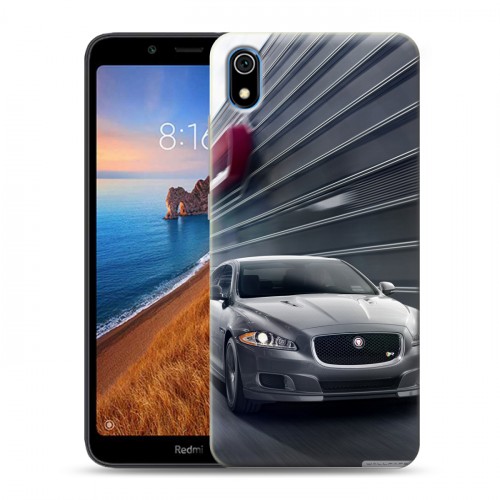 Дизайнерский силиконовый чехол для Xiaomi RedMi 7A Jaguar