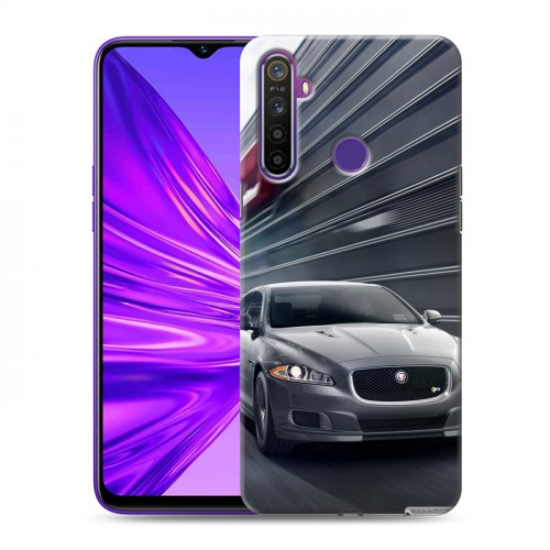 Дизайнерский силиконовый чехол для Realme 5 Jaguar