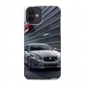 Дизайнерский силиконовый чехол для Iphone 12 Jaguar