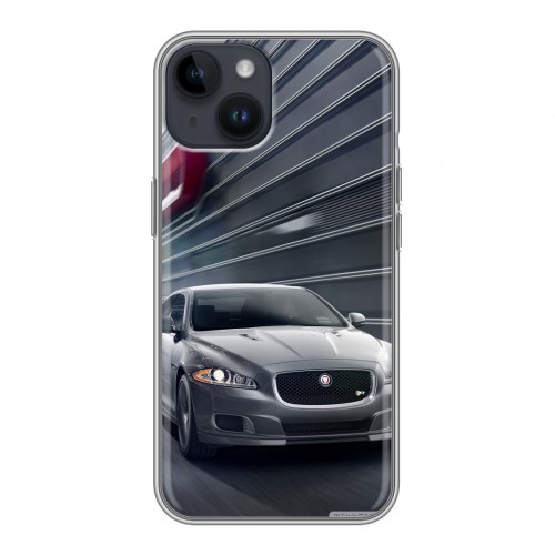 Дизайнерский пластиковый чехол для Iphone 14 Jaguar