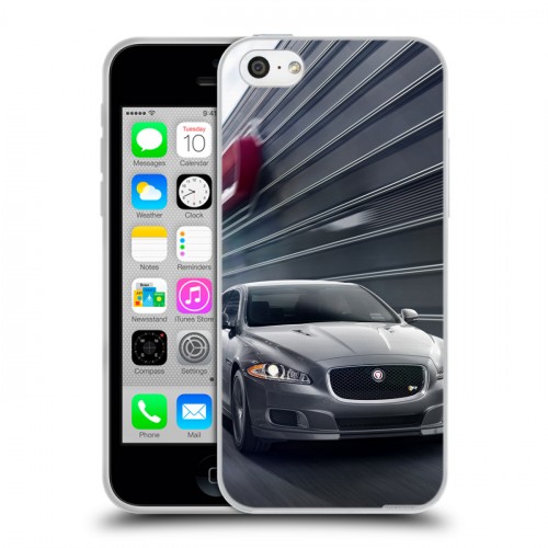 Дизайнерский пластиковый чехол для Iphone 5c Jaguar